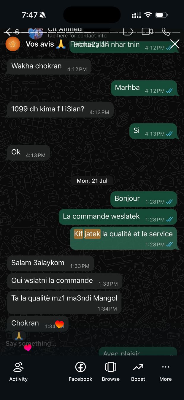 Avis client ChaisePro 10