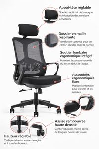 Chaises De Bureau President BENZ
